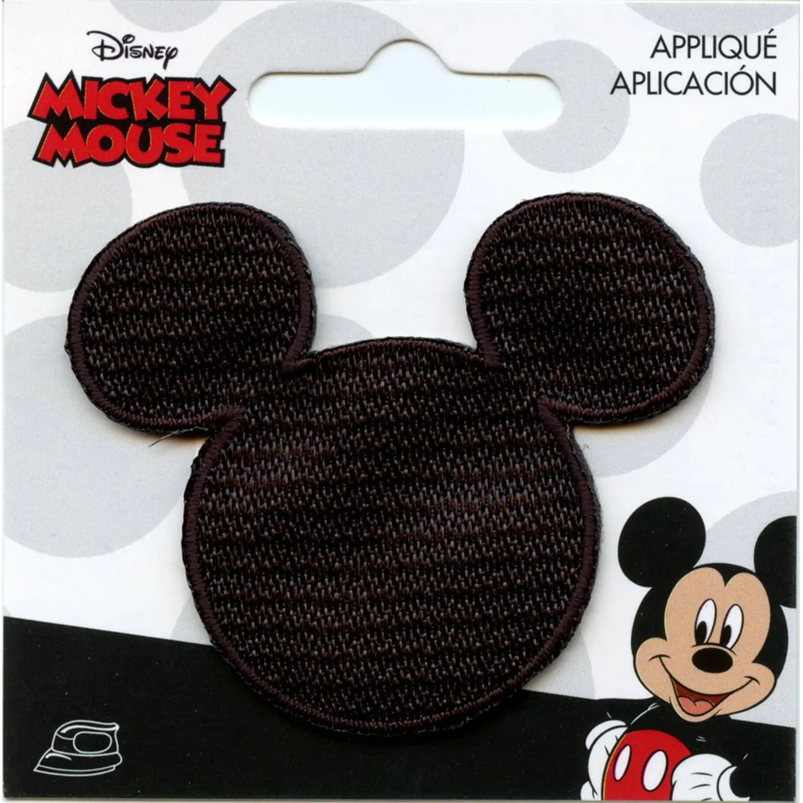 Wrights Disney Mickey Mouse Iron-On Applique-Mickey Mouse