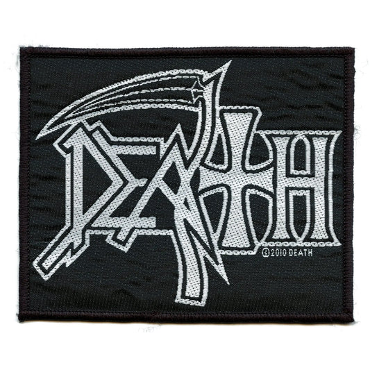 2010 Death Logo Woven Sew On Patch 