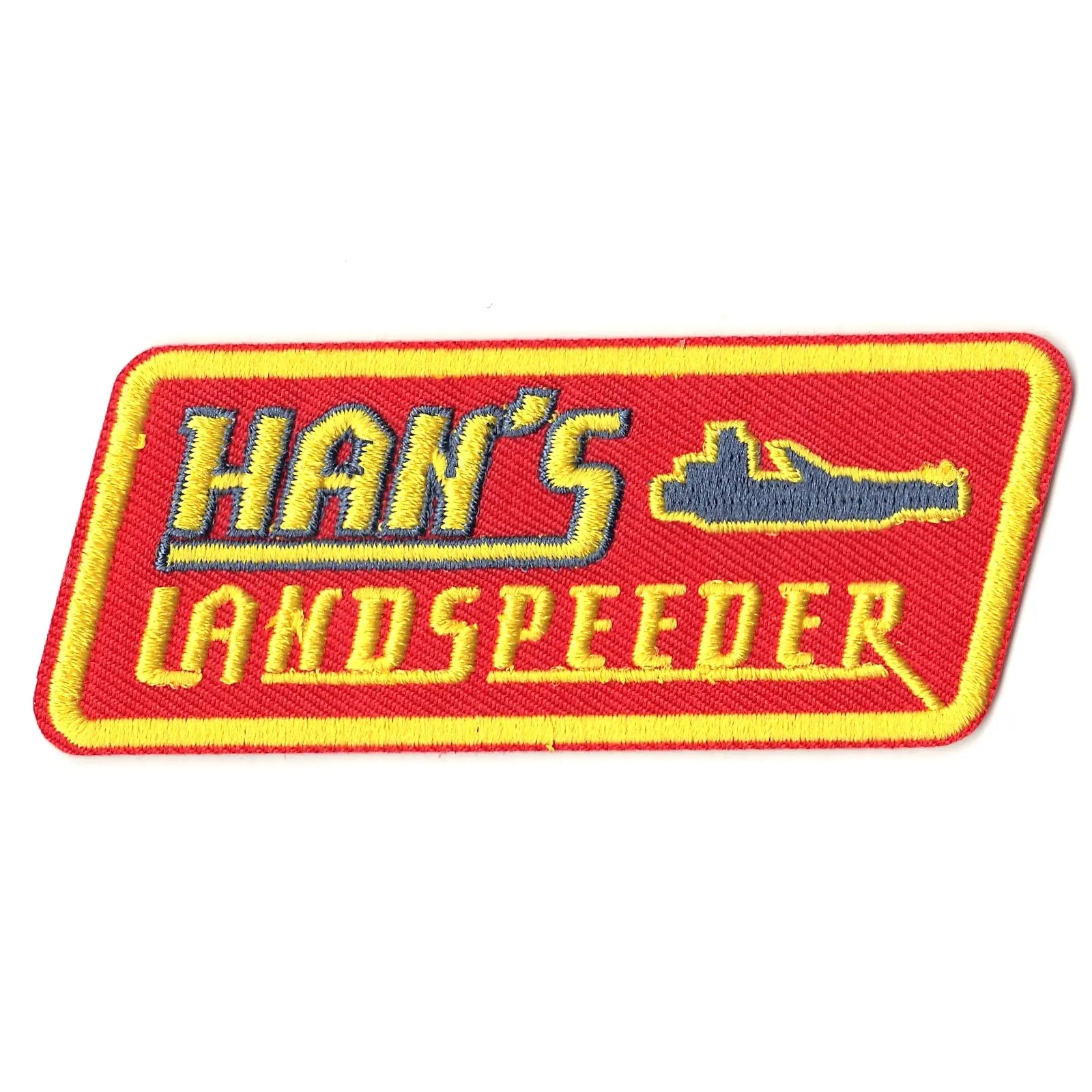 Han's Landspeeder Solo A Star Wars Story Box Logo Iron on Patch 