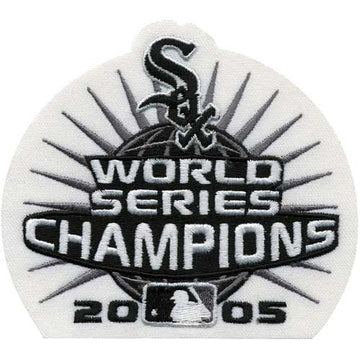 2005 Chicago White Sox MLB World Series Champions Jersey Patch Black ...