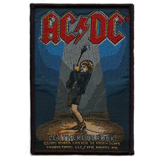 2015 ACDC Let There Be Rock Woven Sew On Patch 
