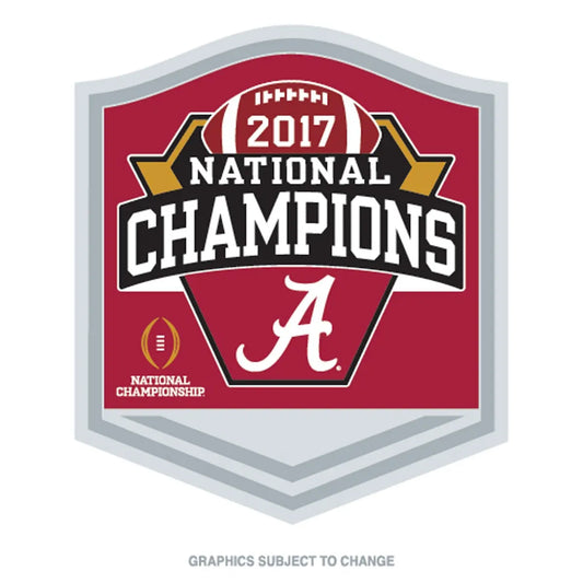 2017 NCAA National Champions Alabama Crimson Tide Collectors Pin 