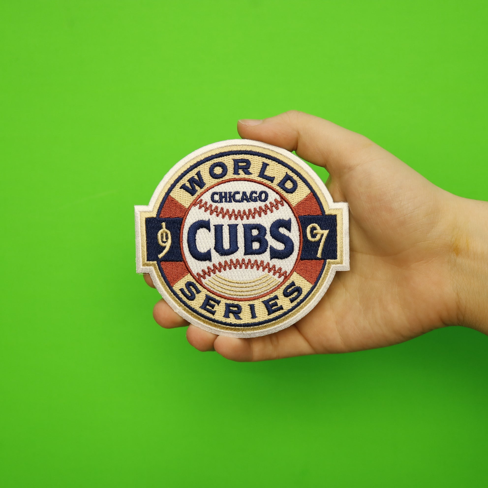 1907 Chicago Cubs MLB World Series Championship Jersey Patch