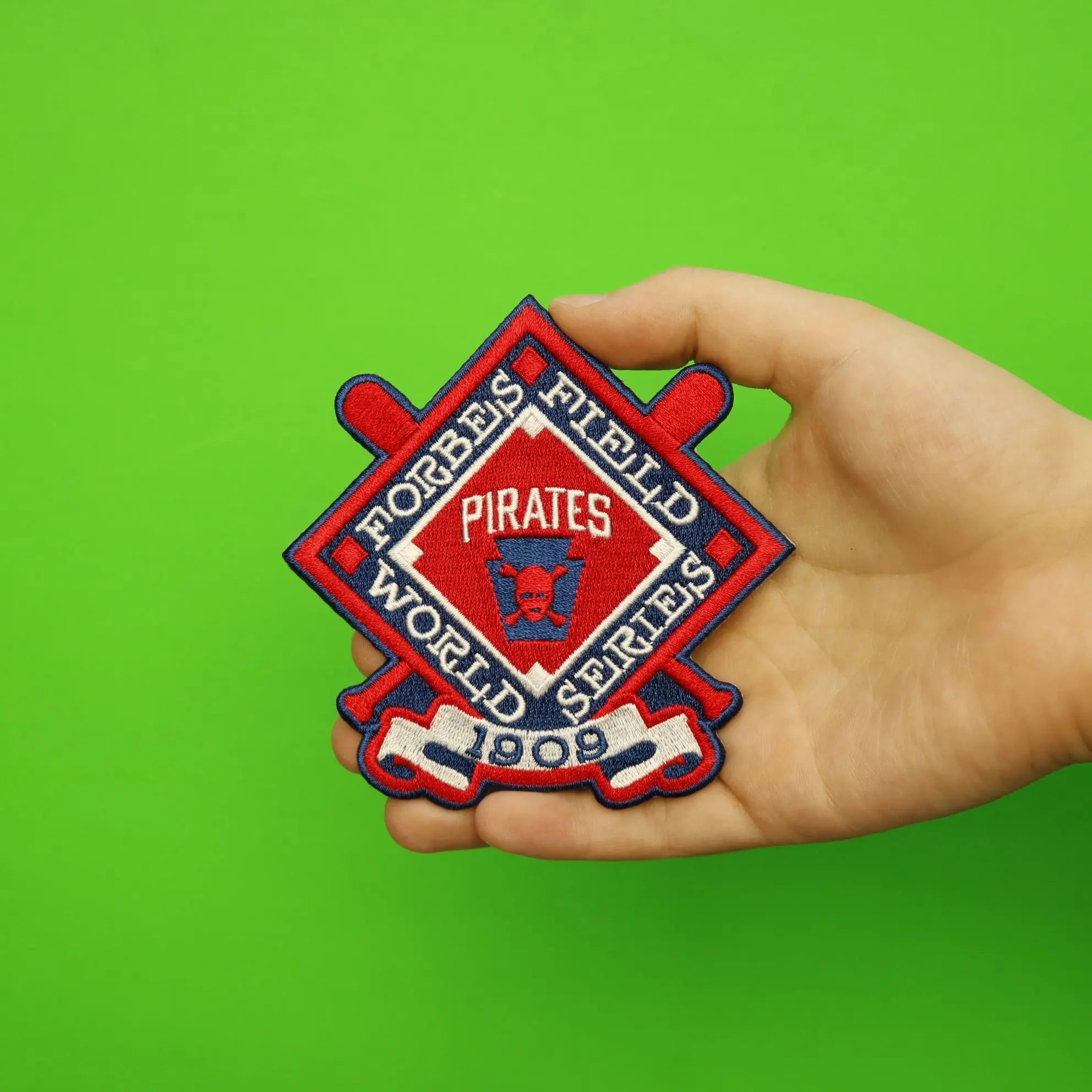 1909 MLB World Series Pittsburgh Pirates Championship Jersey Patch