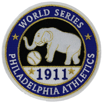 1911 Philadelphia Athletics MLB World Series Jersey Patch 