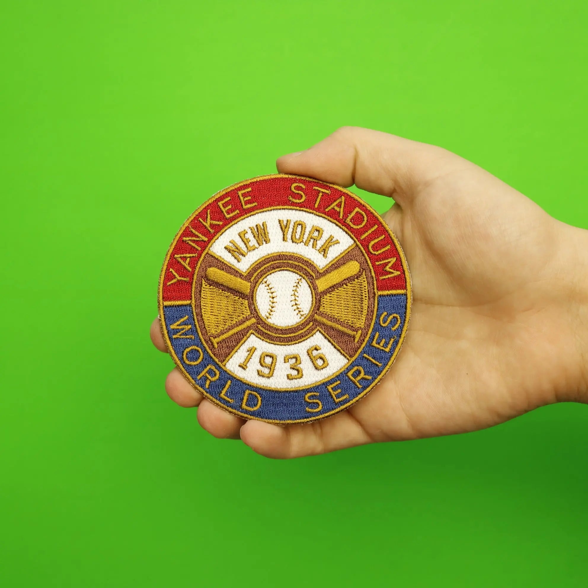 1936 New York Yankees MLB World Series Championship Jersey Patch 