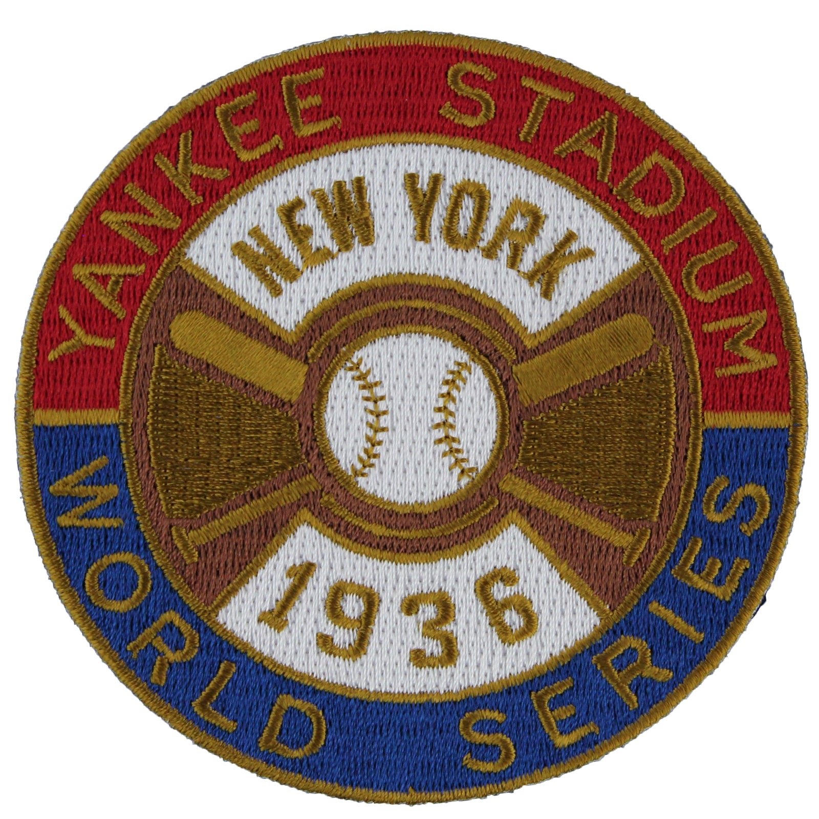 1936 New York Yankees MLB World Series Championship Jersey Patch 