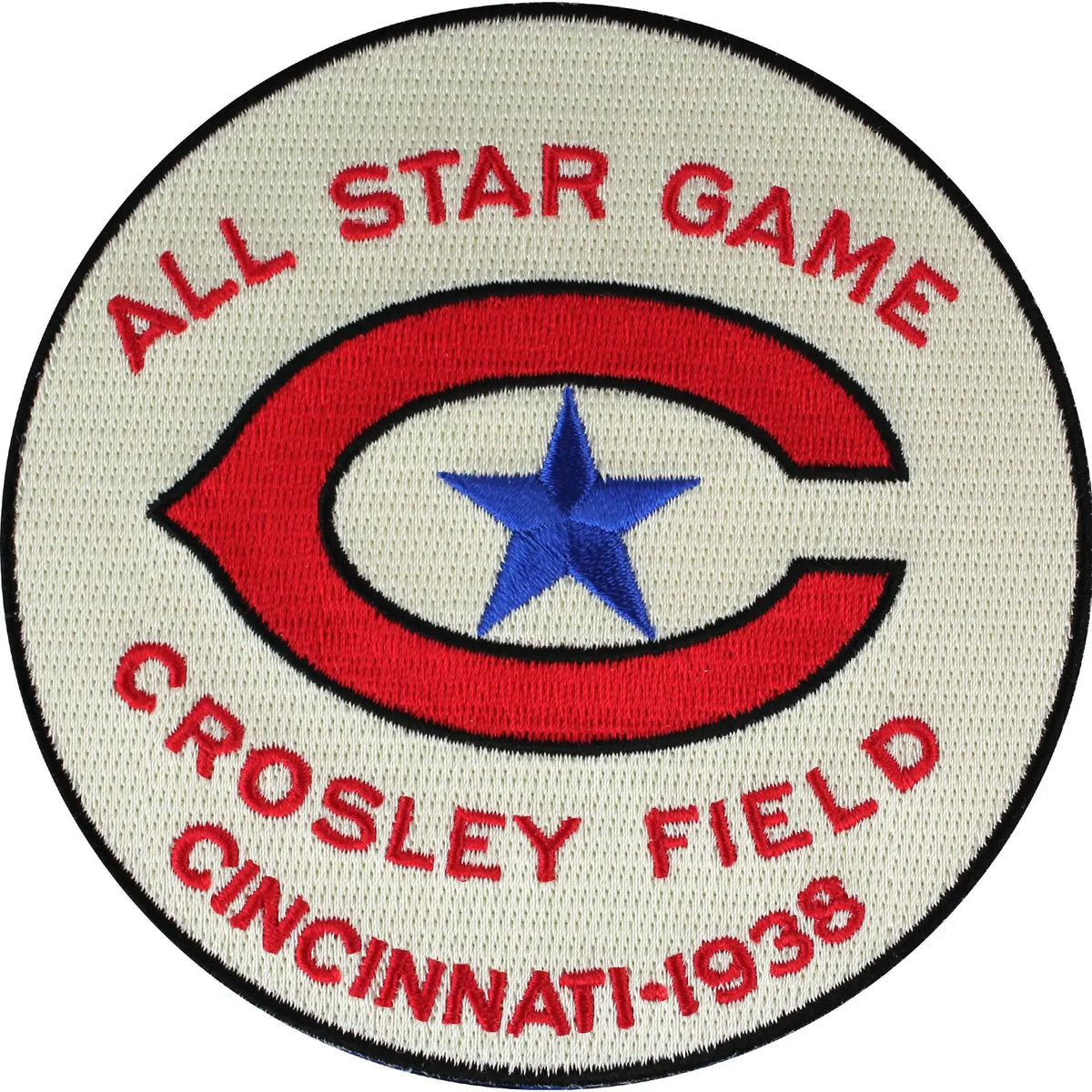 1938 MLB All Star Game Cincinnati Reds Crosley Field Jersey Patch