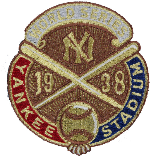 1938 New York Yankees MLB World Series Championship Logo Patch 