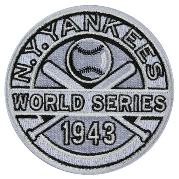 1943 New York Yankees MLB World Series Championship Jersey Patch 