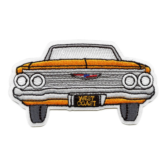 1961 West Coast Impala Patch California Music LA Embroidered Iron On 
