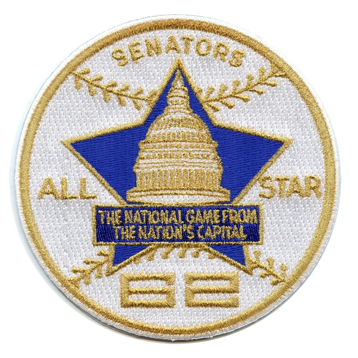 1962 MLB All Star Game Patch Washington Senators