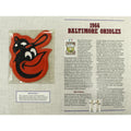 1966 Baltimore Orioles Willabee & Ward Patch With Stat Card 