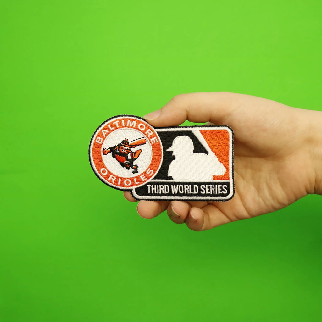 1970 Baltimore Orioles Third MLB World Series Championship Jersey Patch 