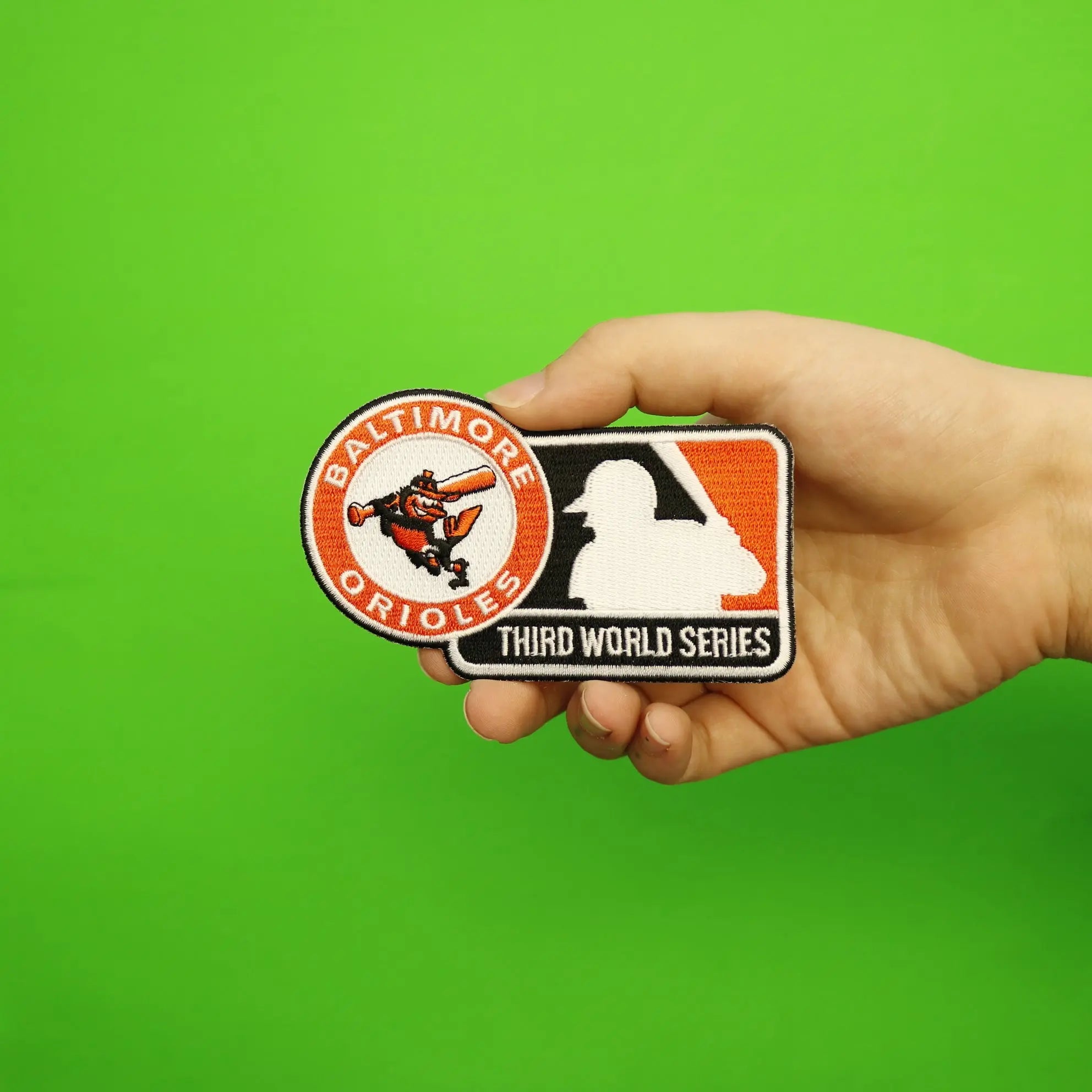 1970 Baltimore Orioles Third MLB World Series Championship Jersey Patch 