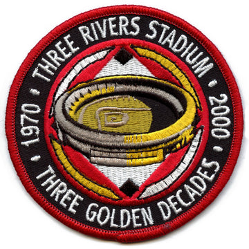 2000 Pittsburgh Pirates Three Rivers Stadium 30th Anniversary Official Patch 
