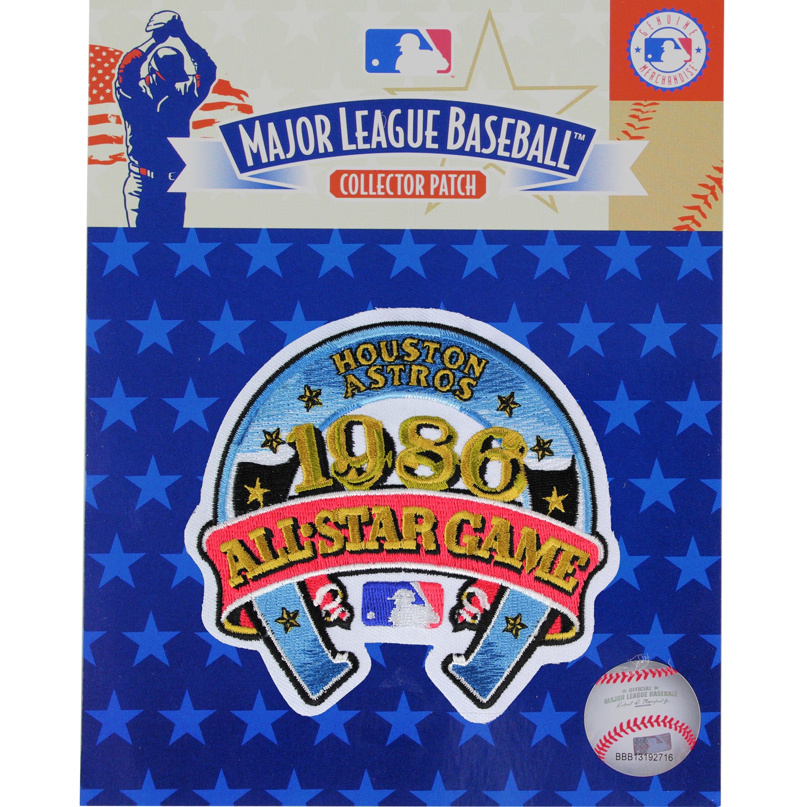 1986 MLB World Series Patch (Mets vs. Red Sox)