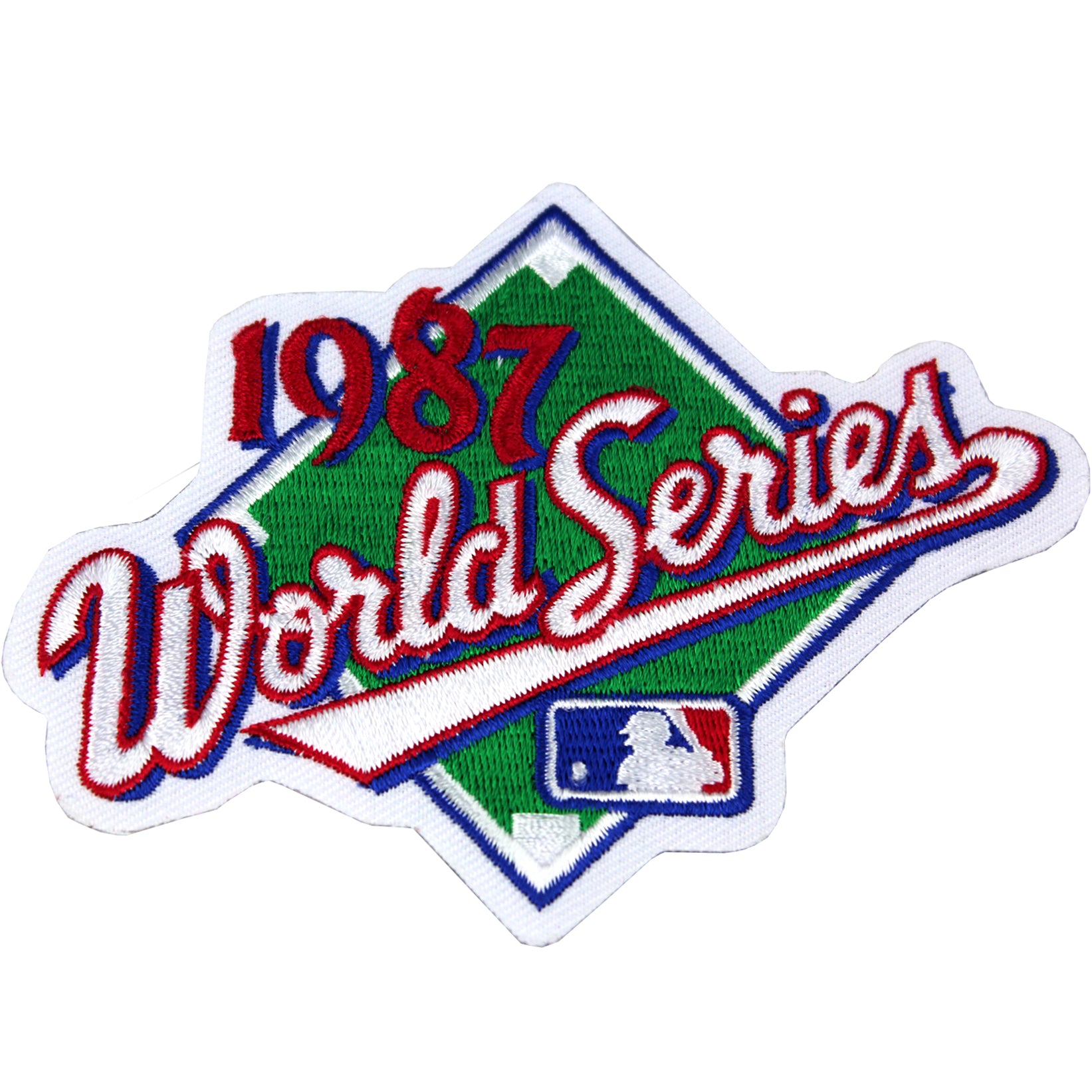 1987 MLB World Series Logo Jersey Patch St. Louis Cardinals vs. Minnesota Twins 