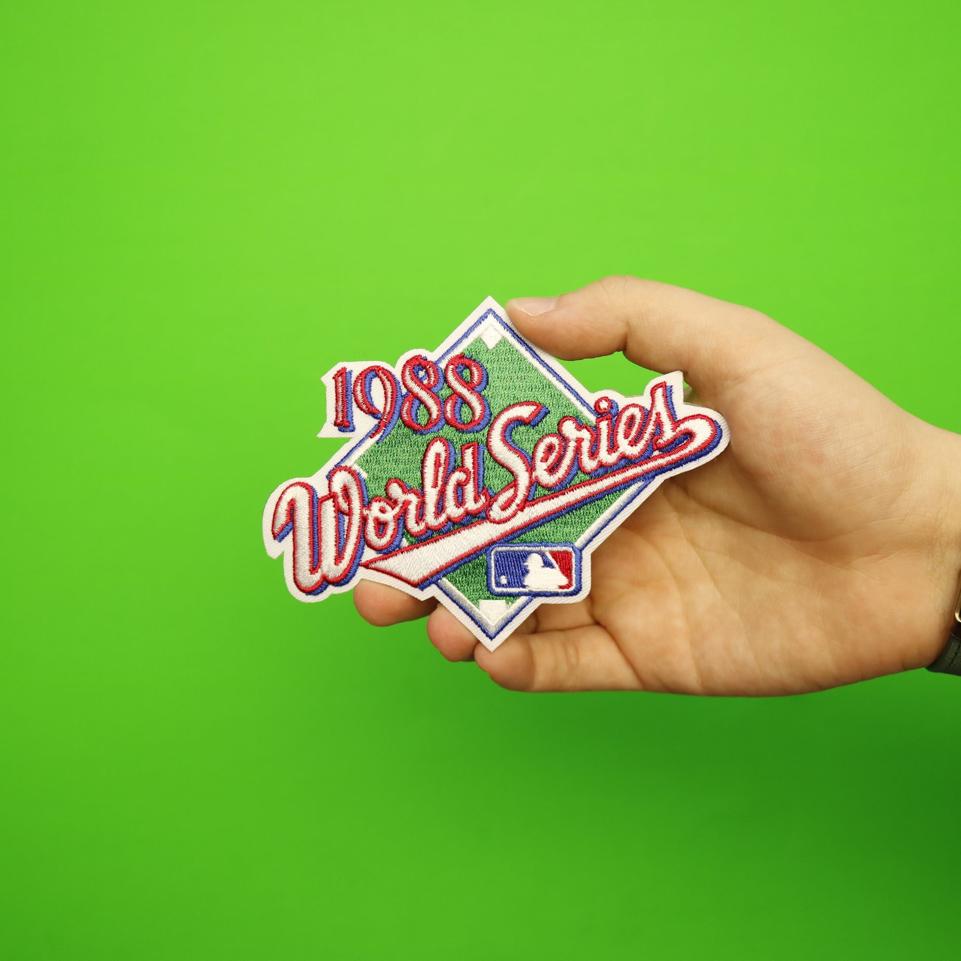 1988 MLB World Series Logo Jersey Patch Los Angeles Dodgers vs. Oakland  Athletics – Patch Collection
