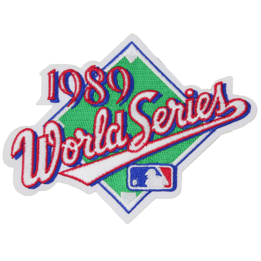 1989 MLB World Series Logo Jersey Patch San Francisco Giants vs. Oakland Athletics 