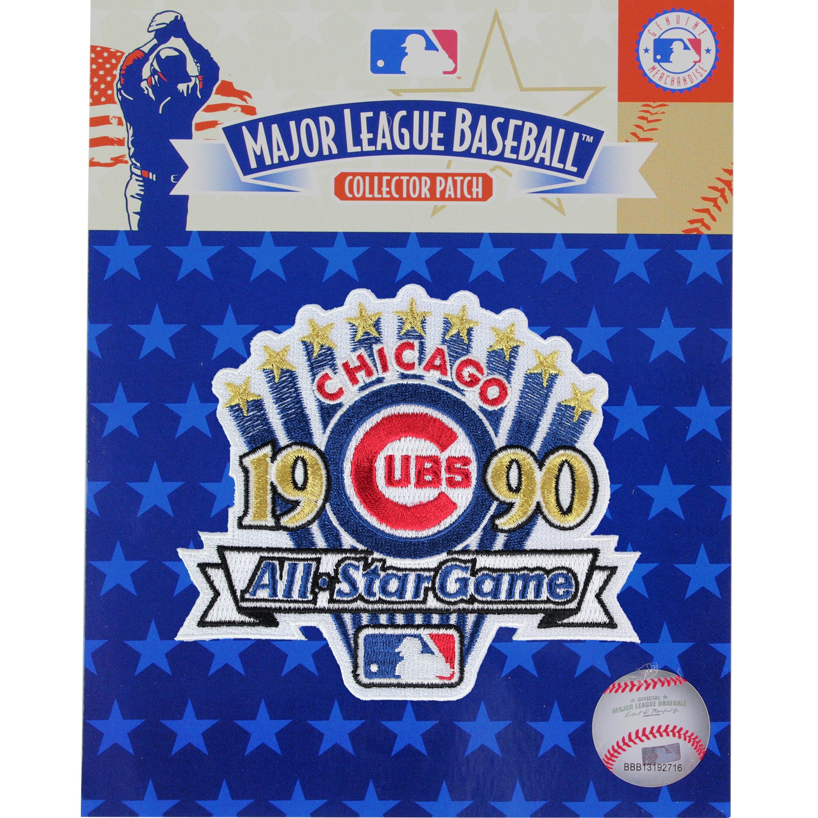 Chicago Cubs Replica 1990 All-Star Game Patch