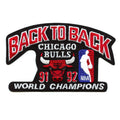 1992 Chicago Bulls NBA World Champions Embroidered Retro Patch 