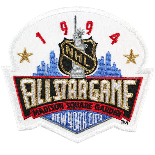 1994 NHL All Star Game Jersey Patch New York City Rangers 