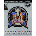 1995 NHL Stanley Cup Jersey Patch New Jersey Devils vs. Detroit Red Wings 