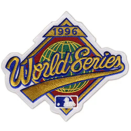 1996 MLB World Series Logo Jersey Patch Atlanta Braves vs. New