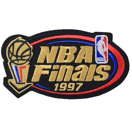 1997 NBA Finals Warm Up Jerseys Patch Chicago Bulls Jazz 