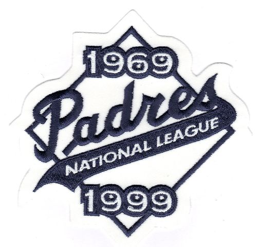 1999 San Diego Padres 30th Anniversary Jersey Patch 