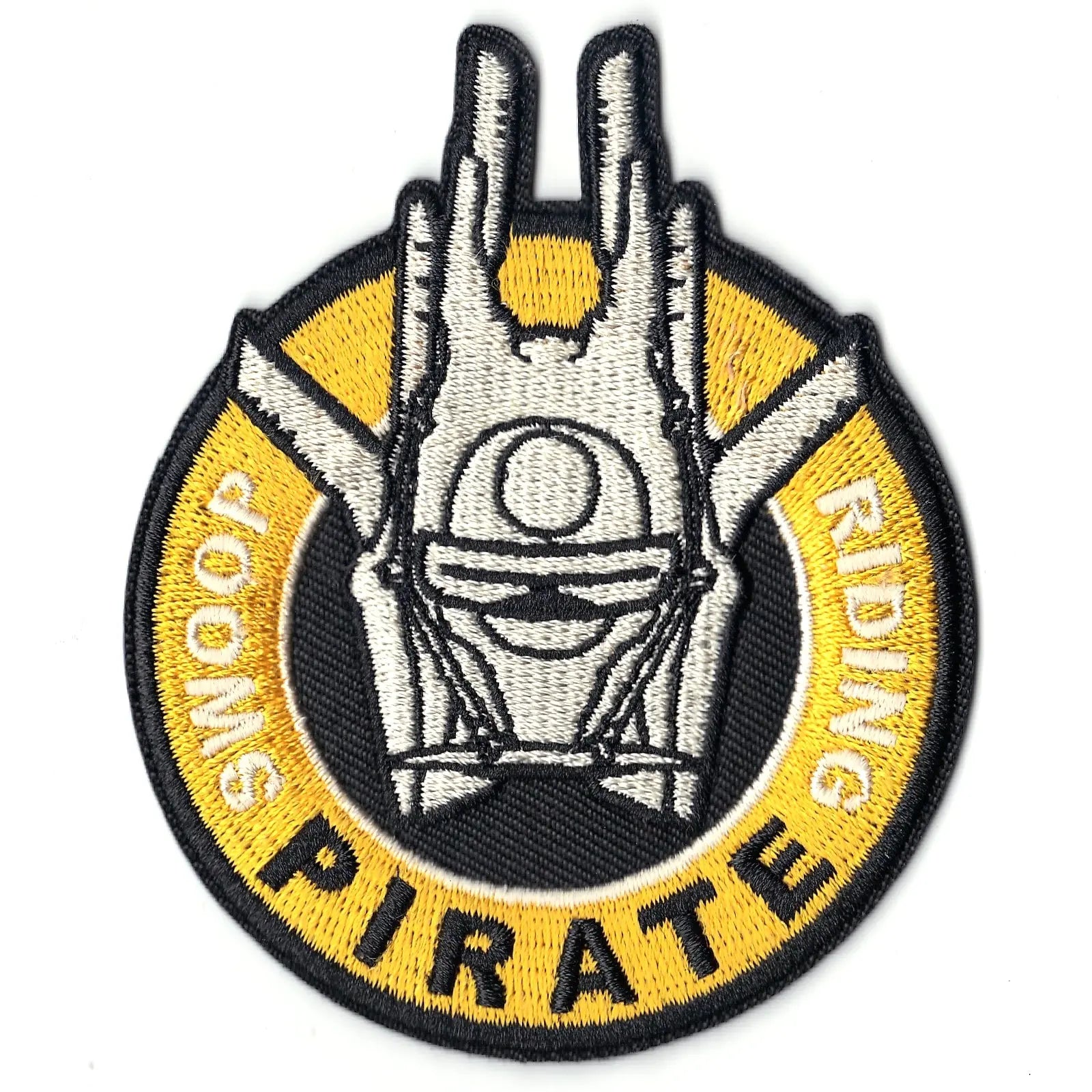 Swoop Riding Pirate Solo A Star Wars Story Logo Iron on Patch 