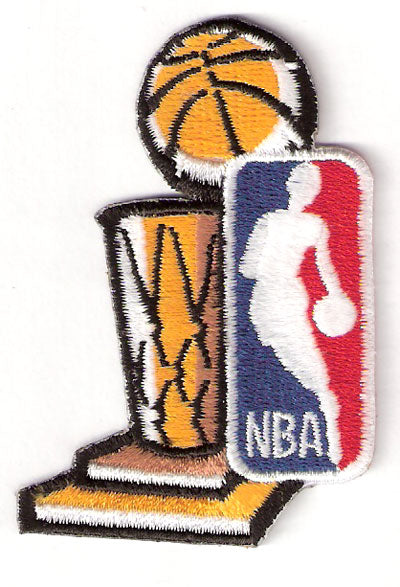 2002 NBA Finals Patch Los Angeles Lakers New Jersey Nets 