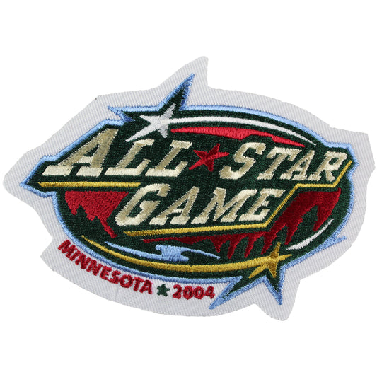 2004 NHL All-star Game Jersey Patch Minnesota Wild 