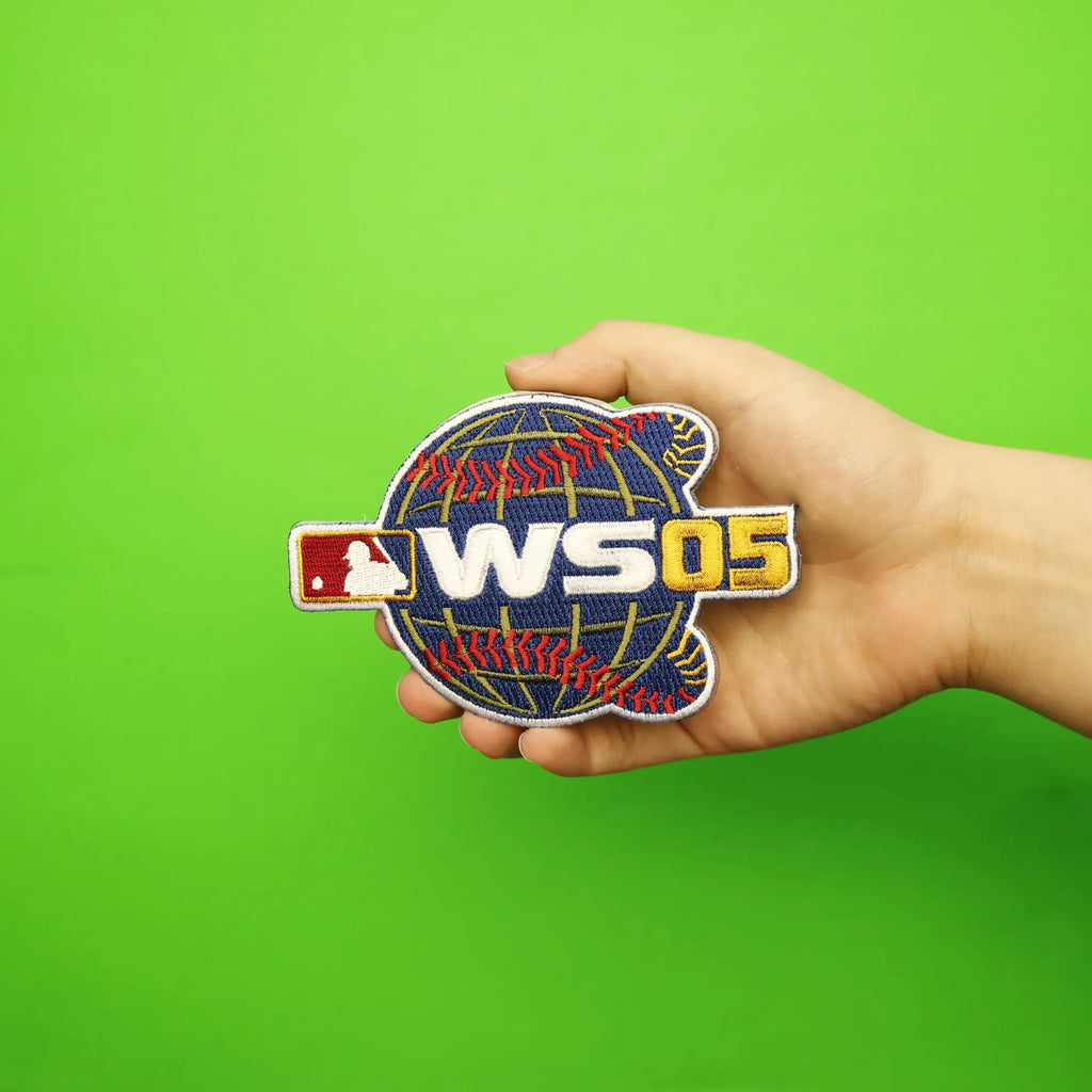 2005 MLB World Series Logo Jersey Patch Houston Astros vs. Chicago White Sox 