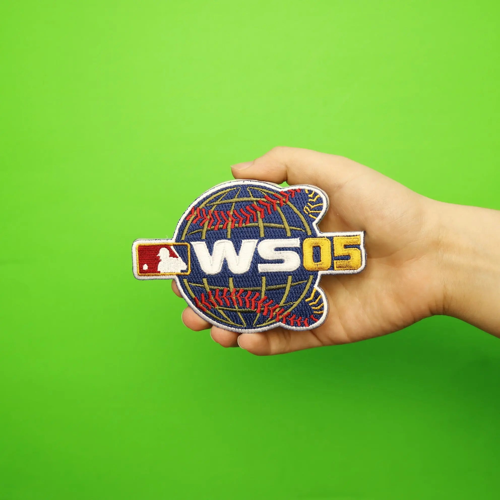 2005 MLB World Series Logo Jersey Patch Houston Astros vs. Chicago White Sox 