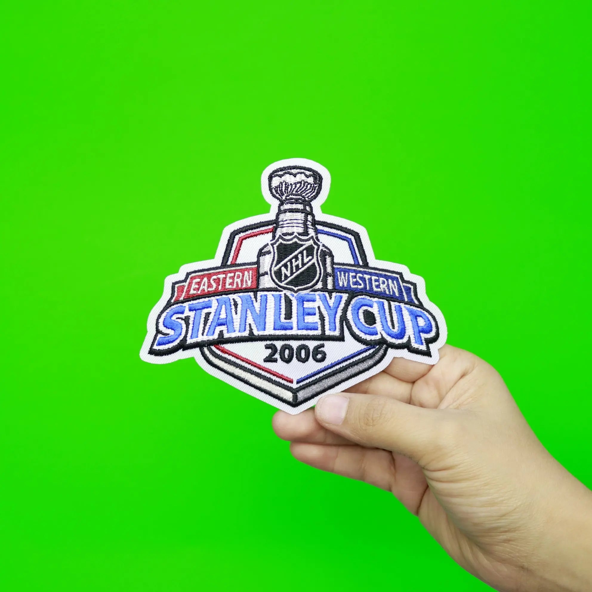 2006 NHL Stanley Cup Jersey Patch Carolina Hurricanes vs. Edmonton
