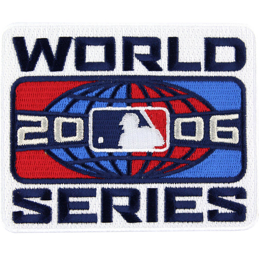 2006 MLB World Series Logo Jersey Patch St. Louis Cardinals vs. Detroit Tigers 