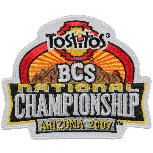 2007 Tostitos BCS National Championship Game Patch in Arizona (Florida Gators vs. Ohio State Buckeyes) 
