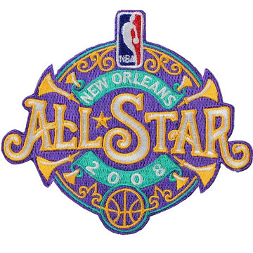 2008 NBA All Star Game Patch New Orleans Hornets 