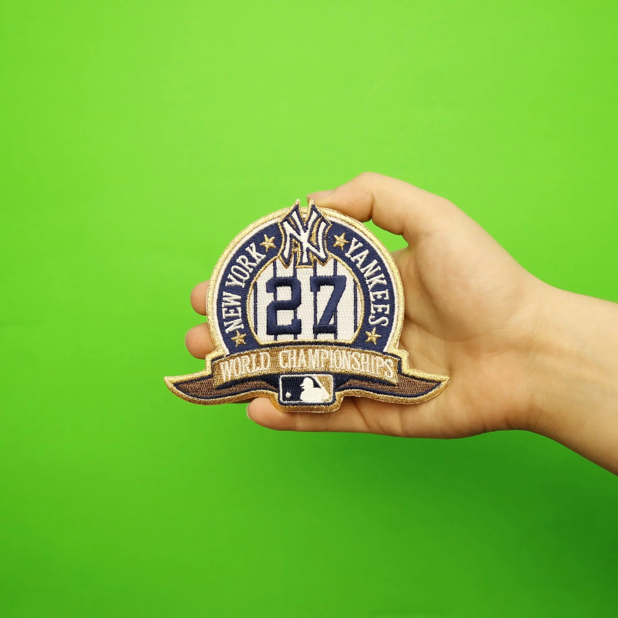 2009 New York Yankees 27 MLB World Series Champions Jersey Patch