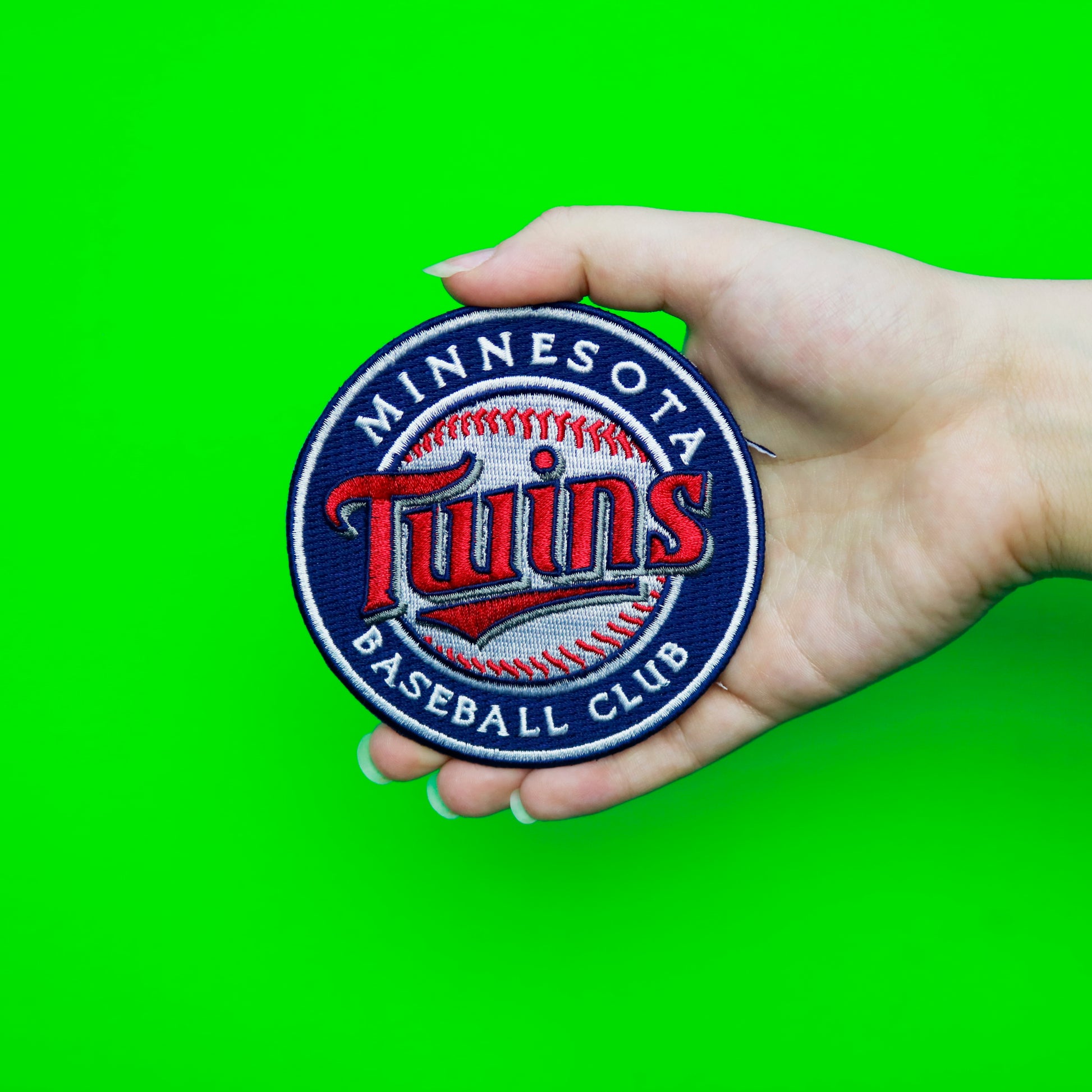 Minnesota Twins Round Logo Sleeve Patch (2010) 