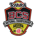 2011 BCS National Championship Game Tostitos Patch in Arizona (Auburn Tigers vs. Oregon Ducks) 