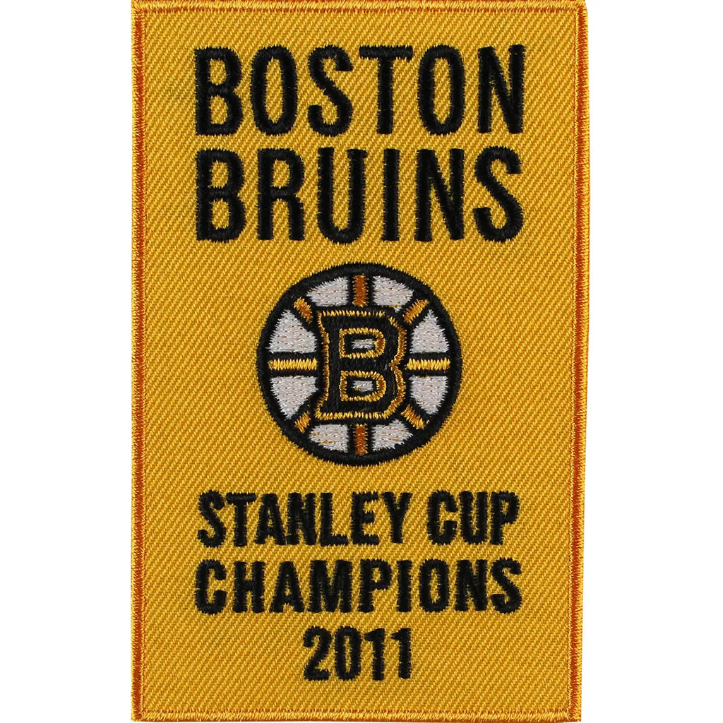 2011 Boston Bruins Stanley Cup Champions Banner Jersey Patch 