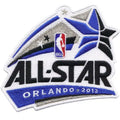 2012 NBA All-star Game Patch Orlando Magic 