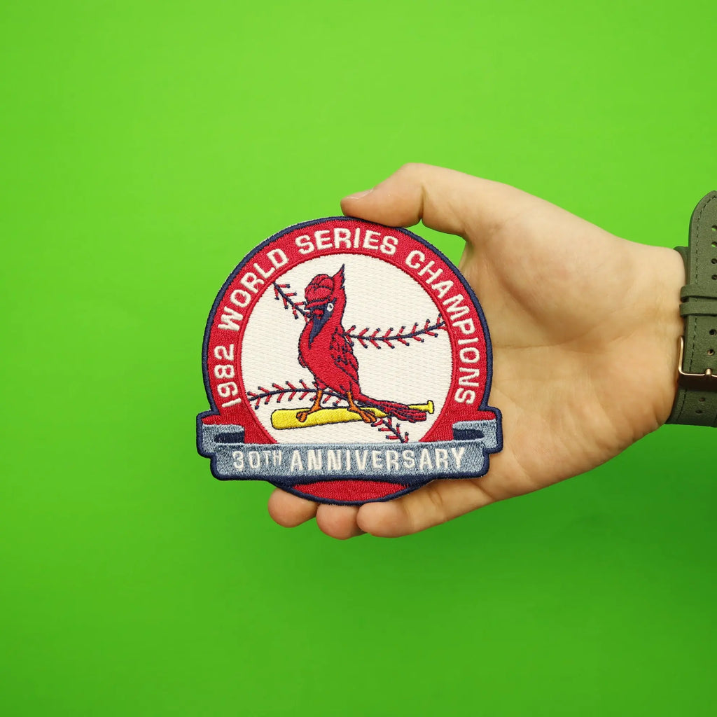 2012 St Louis Cardinals 30th Anniversary Reunion 1982 MLB World Series Champions Jersey Patch 