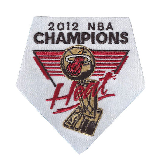 2012 NBA Finals Champions Miami Heat Patch 