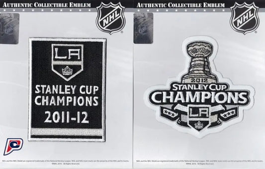 2012 NHL Stanley Cup Final Champions Los Angeles Kings Banner Jersey Patch 