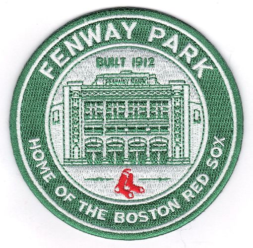 Boston Red Sox Official Fenway Park Stadium Logo Patch 
