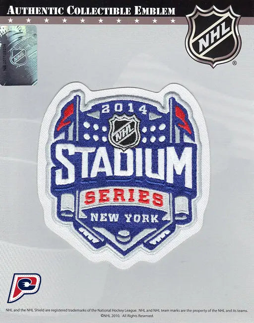 2014 NHL Stadium Series Game Logo Jersey Patch New York Rangers – Patch ...